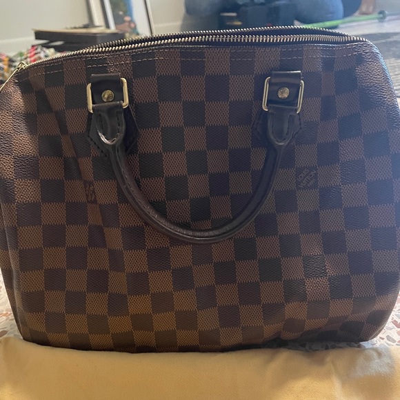 Louis Vuitton damier ebene Satchel Speedy 25 - Picture 8 of 16